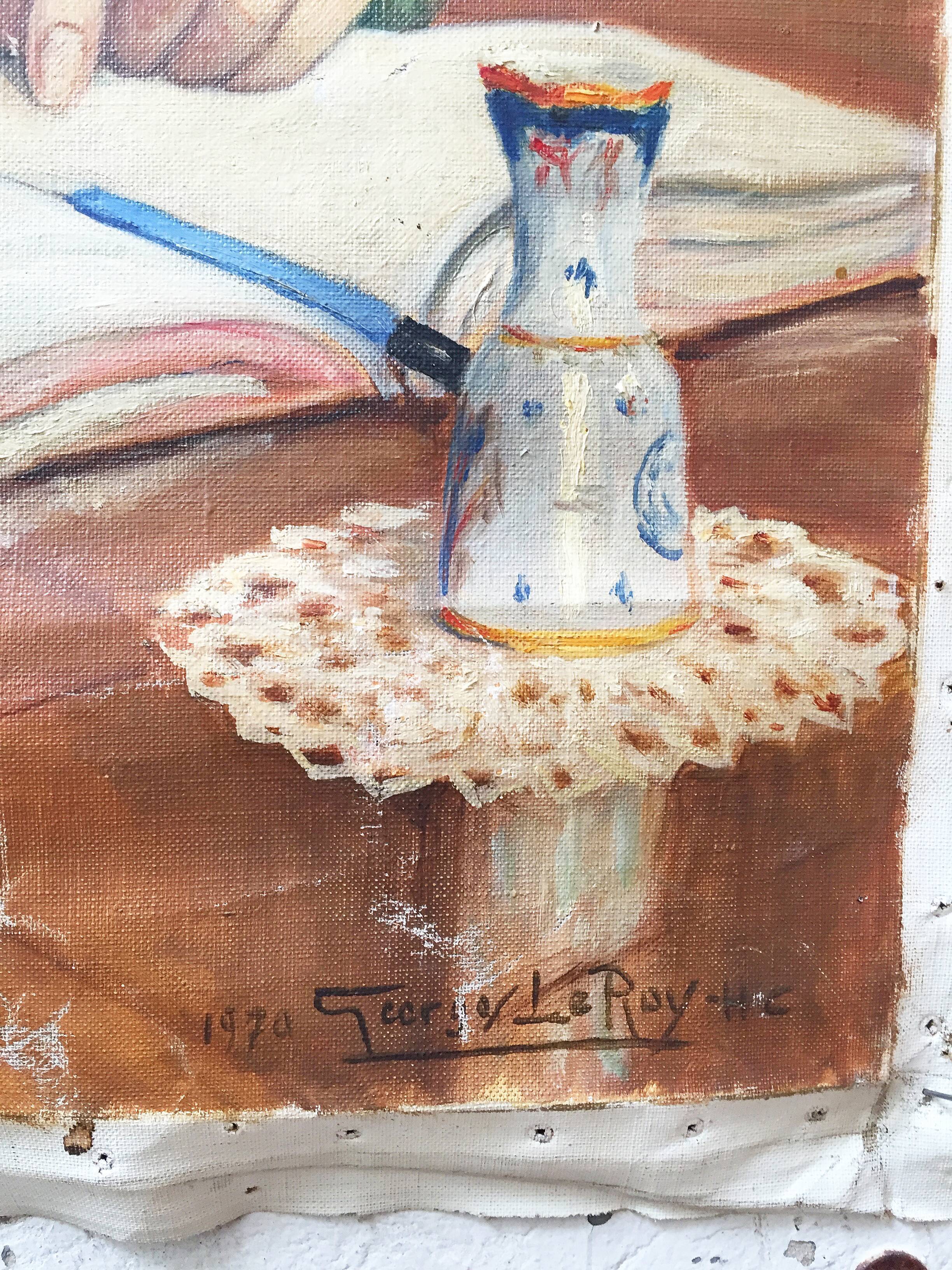 Painting man 100x80cm