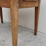 Farmhouse table in fruit tree 2 drawers period 1900 -1m27