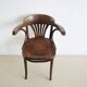 Chaise de bistro en bois marron