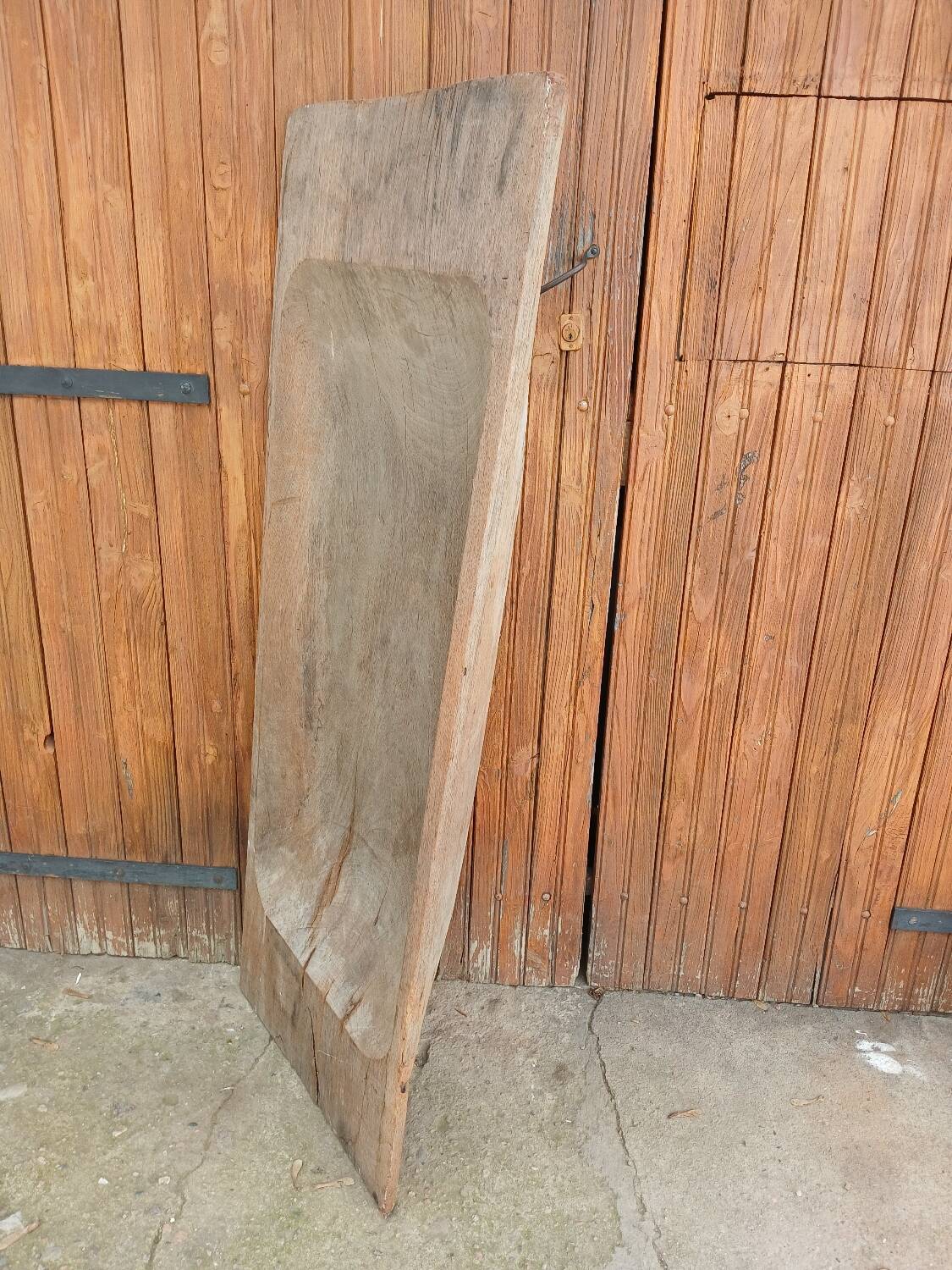 Old wooden trough / drinking trough