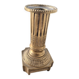 Empire style bronze candle holder