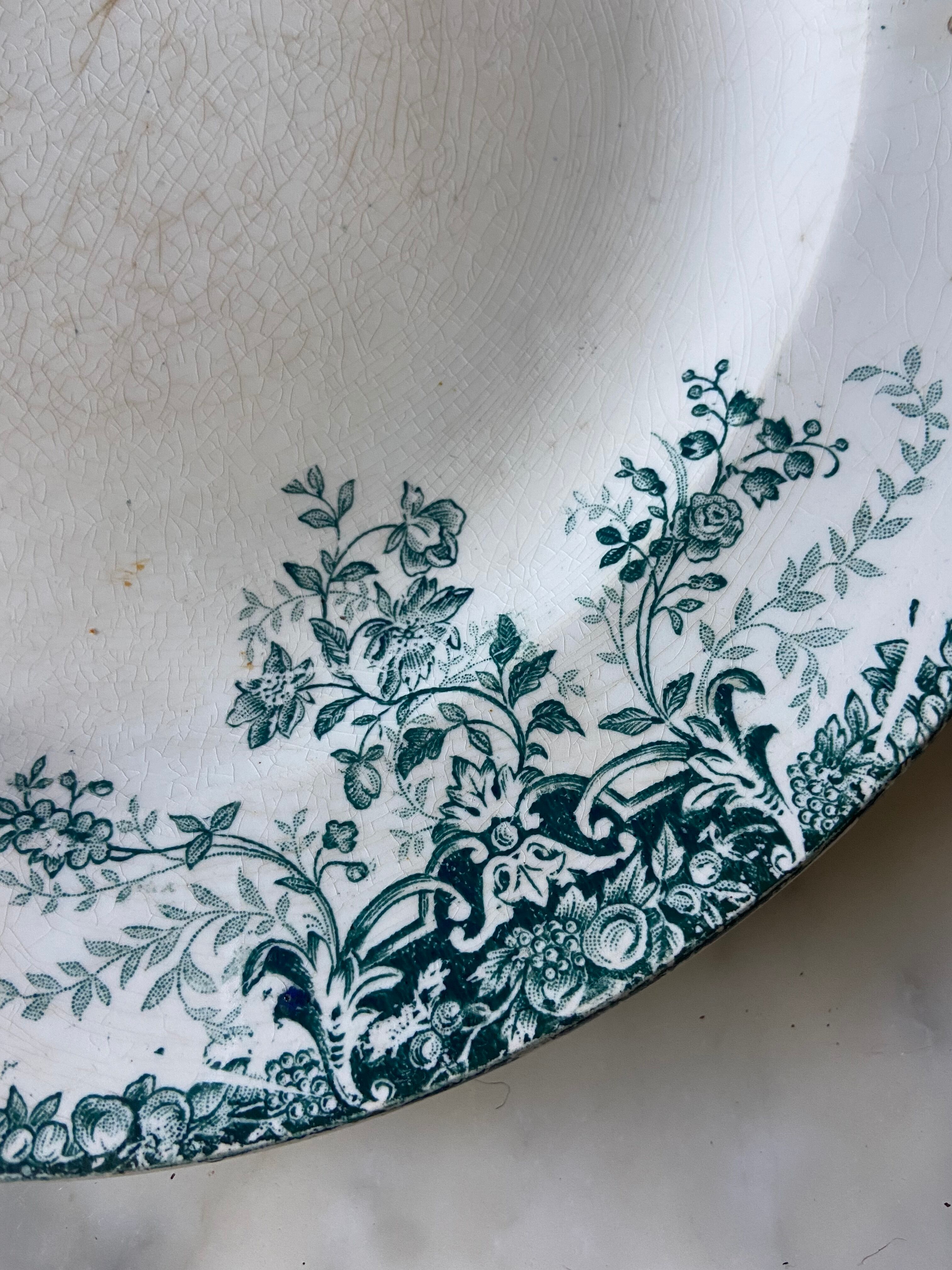 Round serving dishS vintage Amand