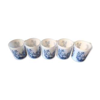 Set of 5 cups