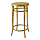 Bar stool curved wood by KOHN 1910, not Thonet