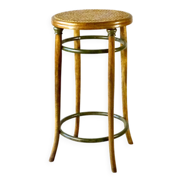Tabouret de Bar  bois courbé par KOHN 1910, no Thonet