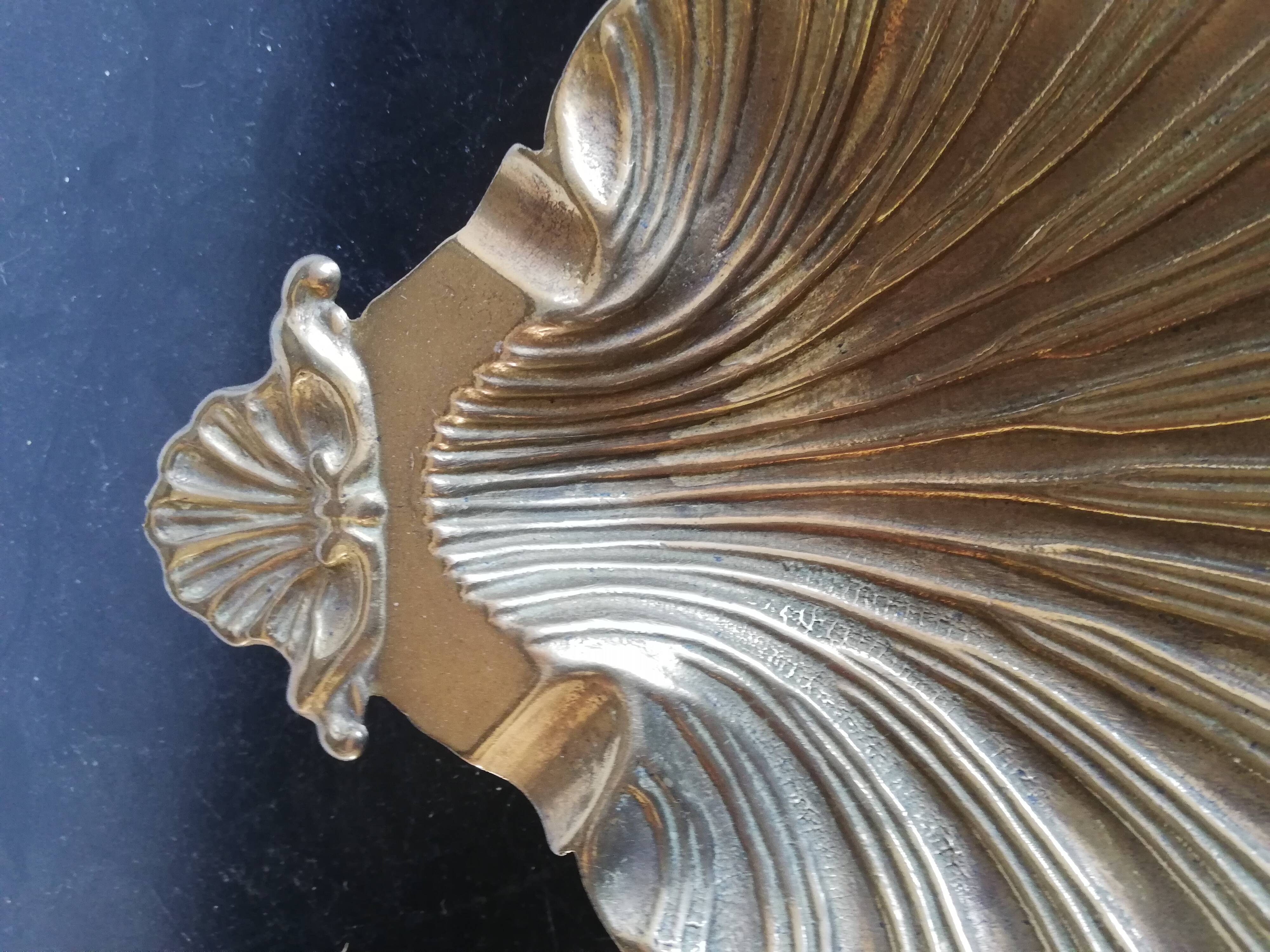 Brass shell ashtray