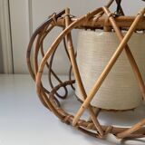 rattan pendant light