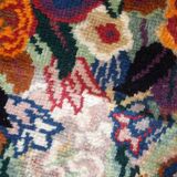 Tapis Antique Art Déco Français en Laine, Années 1920, Élégance Intemporell