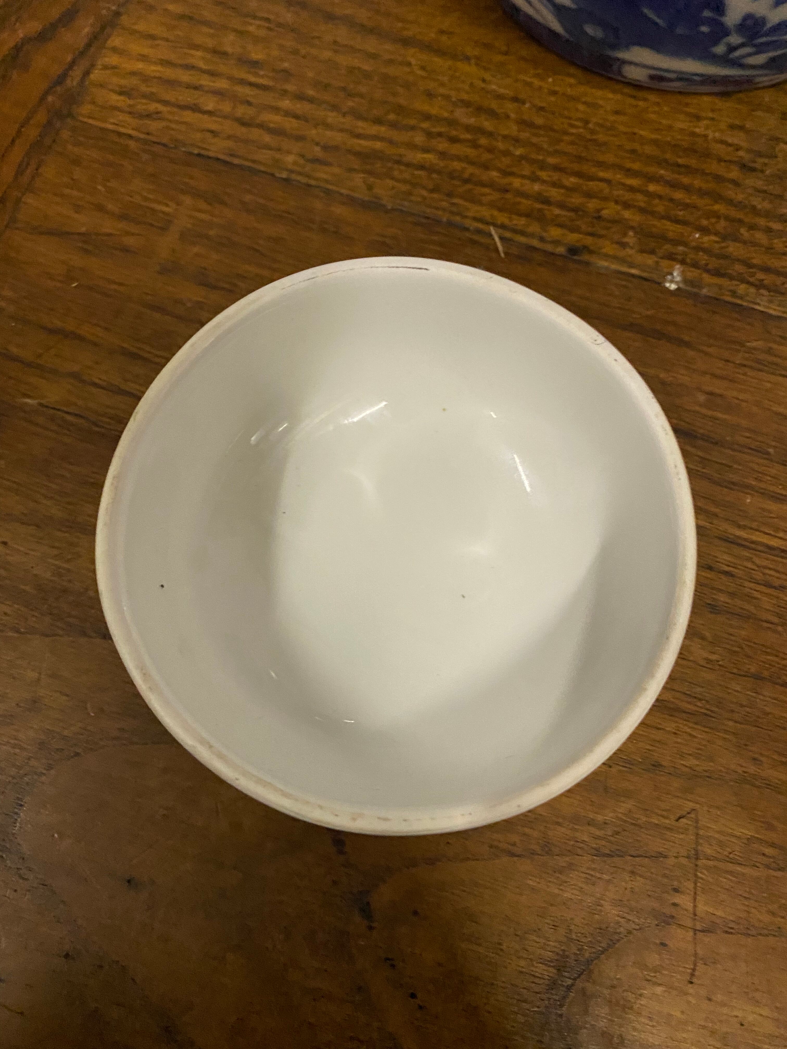 Spice pot, Asian décor, Limoges porcelain, Bernardaud et Cie