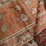 Antique handmade wool turkish milas rug- 128x230cm