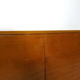 Armoire vintage en placage avec étagères