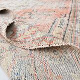 5x9 Pale Red & Green Turkish Vintage Rug, 165x267Cm