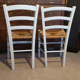 Paire de chaises anciennes
