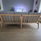 Magnifique ensemble de salon scandinave canapé et 2 fauteuils