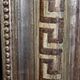 Mirror 19th key Greek silver 98x108cm