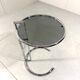 Eileen Gray adjustable side table E1027 Vereinigte Werkstätten