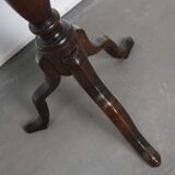 18th century Georgian wine table with reclining mahogany tray