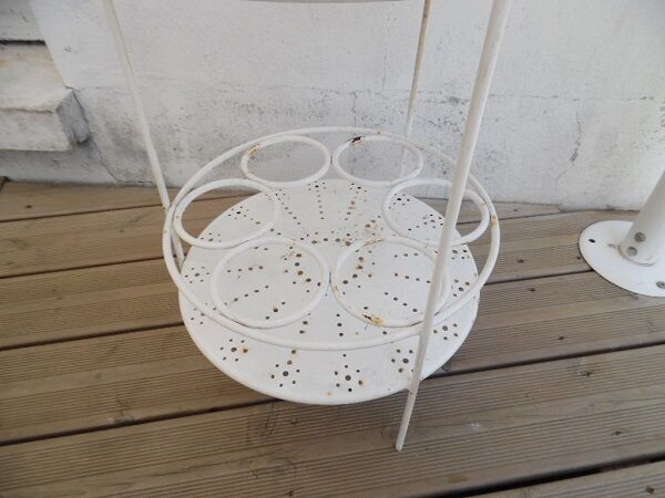 Vintage garden dessert