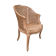 Louis XV style canned armchair