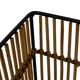Vintage Rohe Noordwolde rattan basket by Dirk van Sliedrecht 60's Design