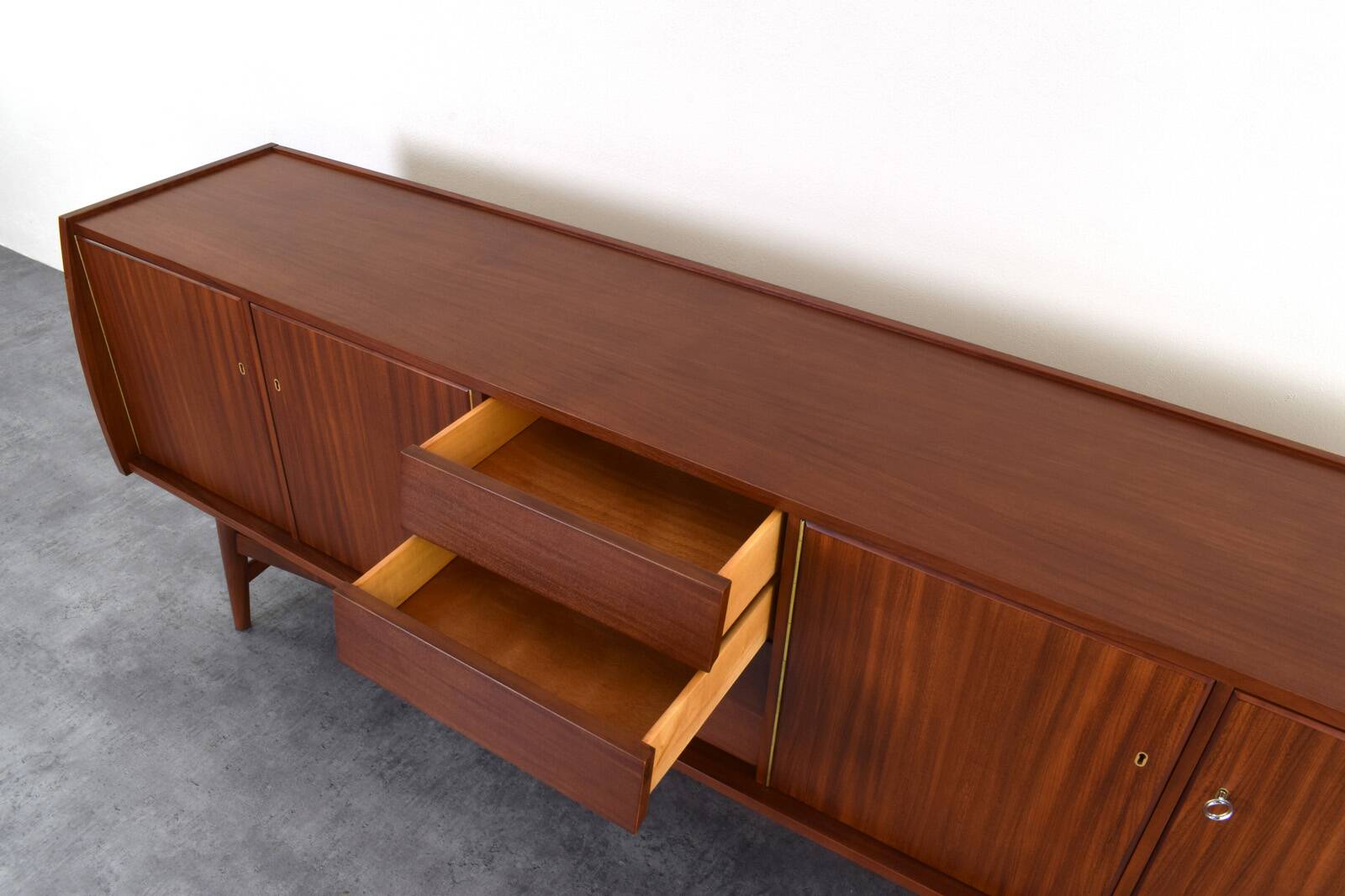 Mid-Century Danish Teak Sideboard, 1960s.