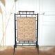 Napoleon III bamboo fireplace screen