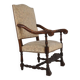 Fauteuil Trône du 19ème siècle de Style Renaissance