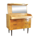 1970s UP Zavody Czech Mid Century Vanity Chest With Mirror