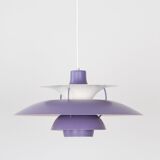 Danish vintage pendant lamp PH 5 by Poul Henningsen, Louis Poulsen, 1958