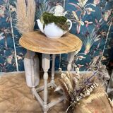 Round side table