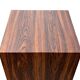 Vintage plant column in rosewood veneer 80s design