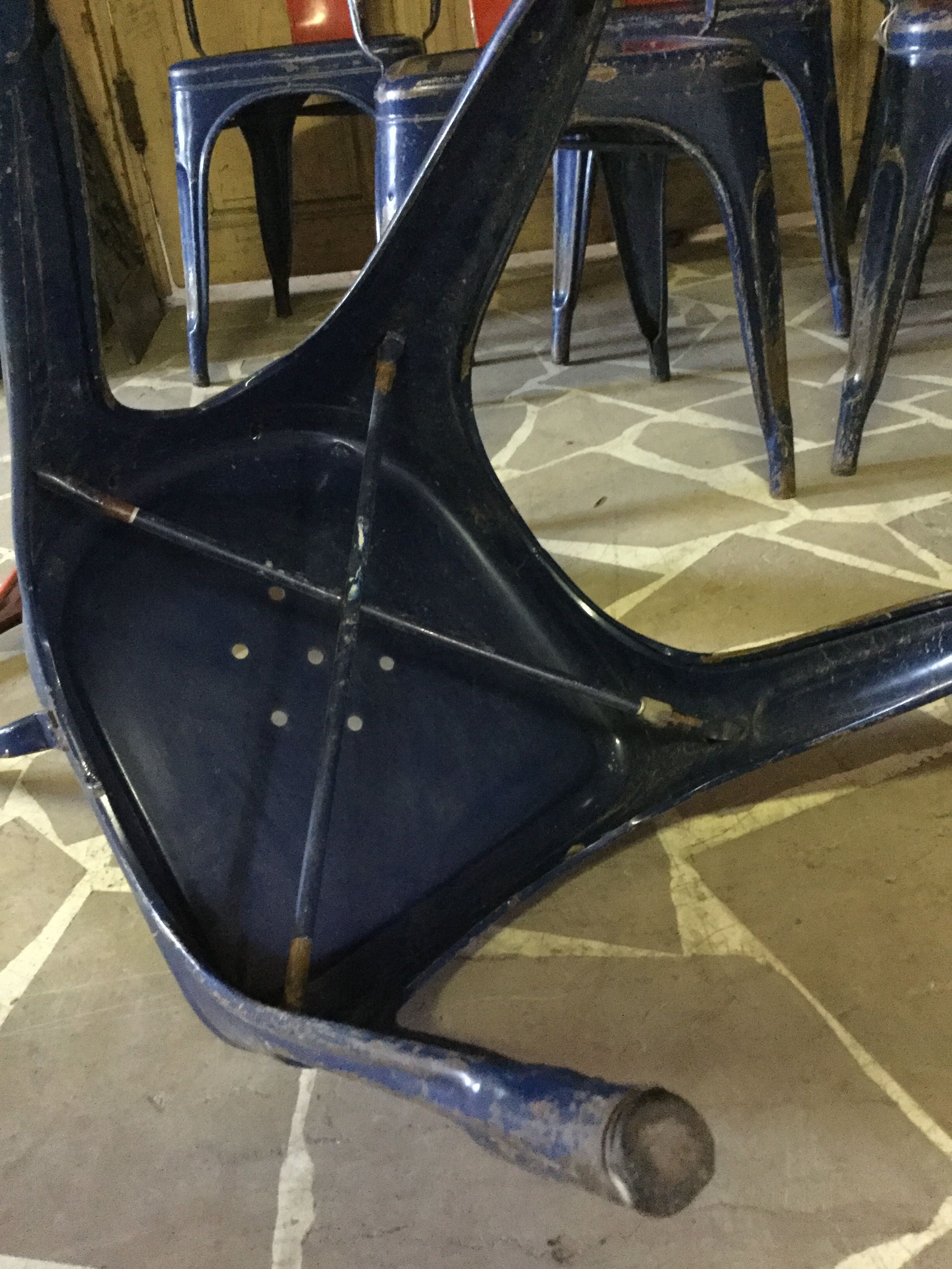 6 old Tolix chairs