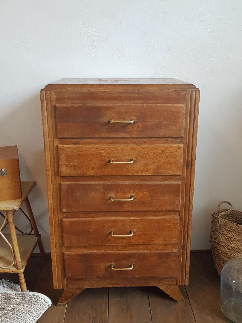 Chiffonier drawers 5 circa 1960