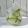 Blown glass vase, Bob the Bleis, Maure-vieil