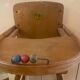 Vintage doll high chair