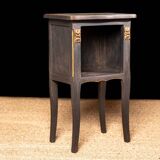 Golden bedside table