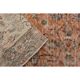 1970s Turkish Hand-Knotted Wool Cotton Orange Runner Rug 60x293
