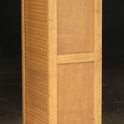 Beautiful curtain cabinet in its original blonde patina.