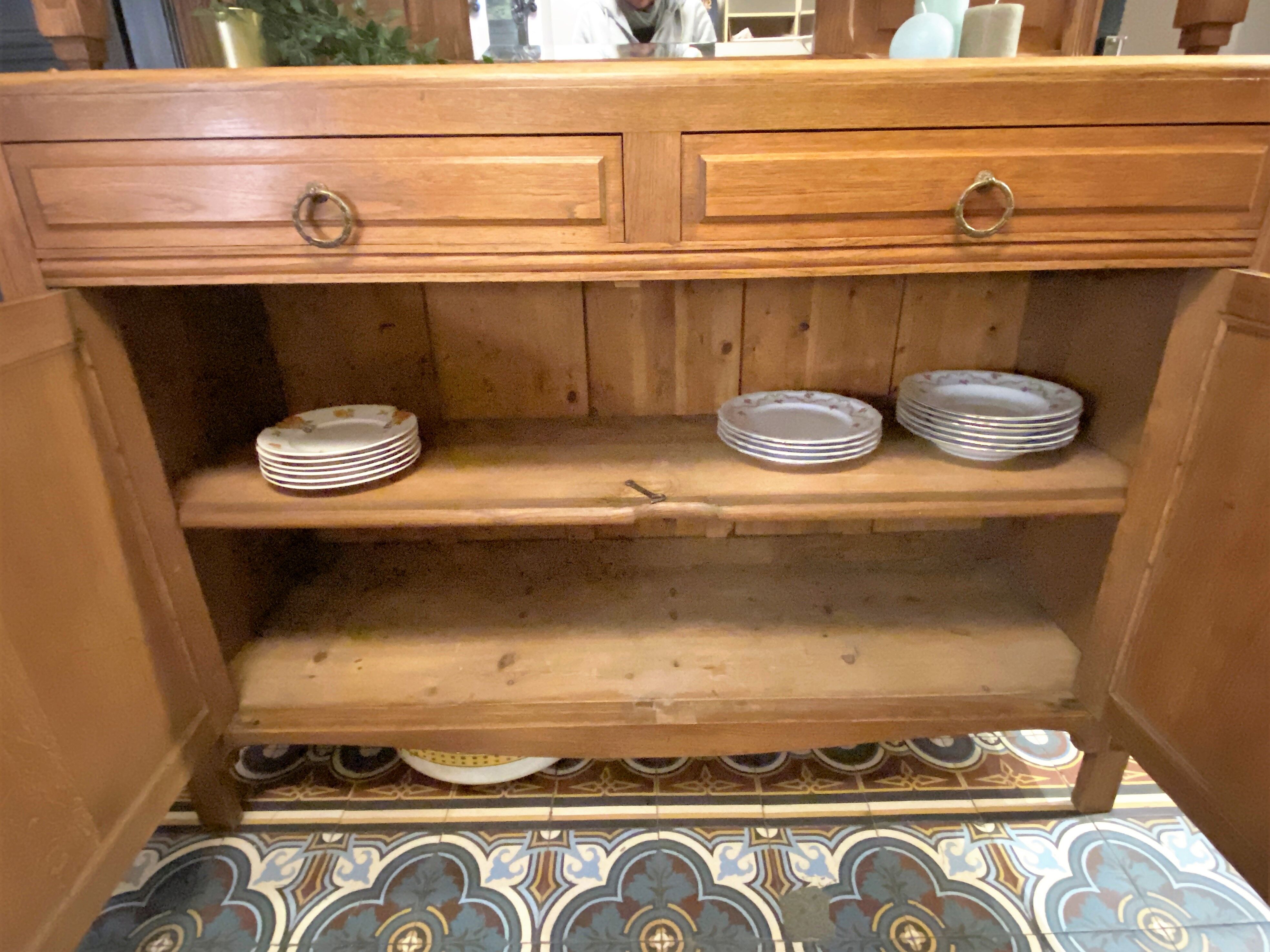 Vaisselier, buffet 2 body 1940