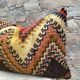 Vintage Berber Kilim cushion cover: Moroccan wool cushion