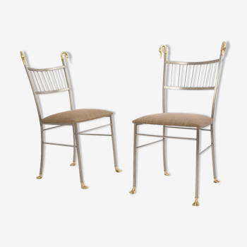 Pair of swan chairs, 1970