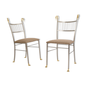 Pair of swan chairs, 1970