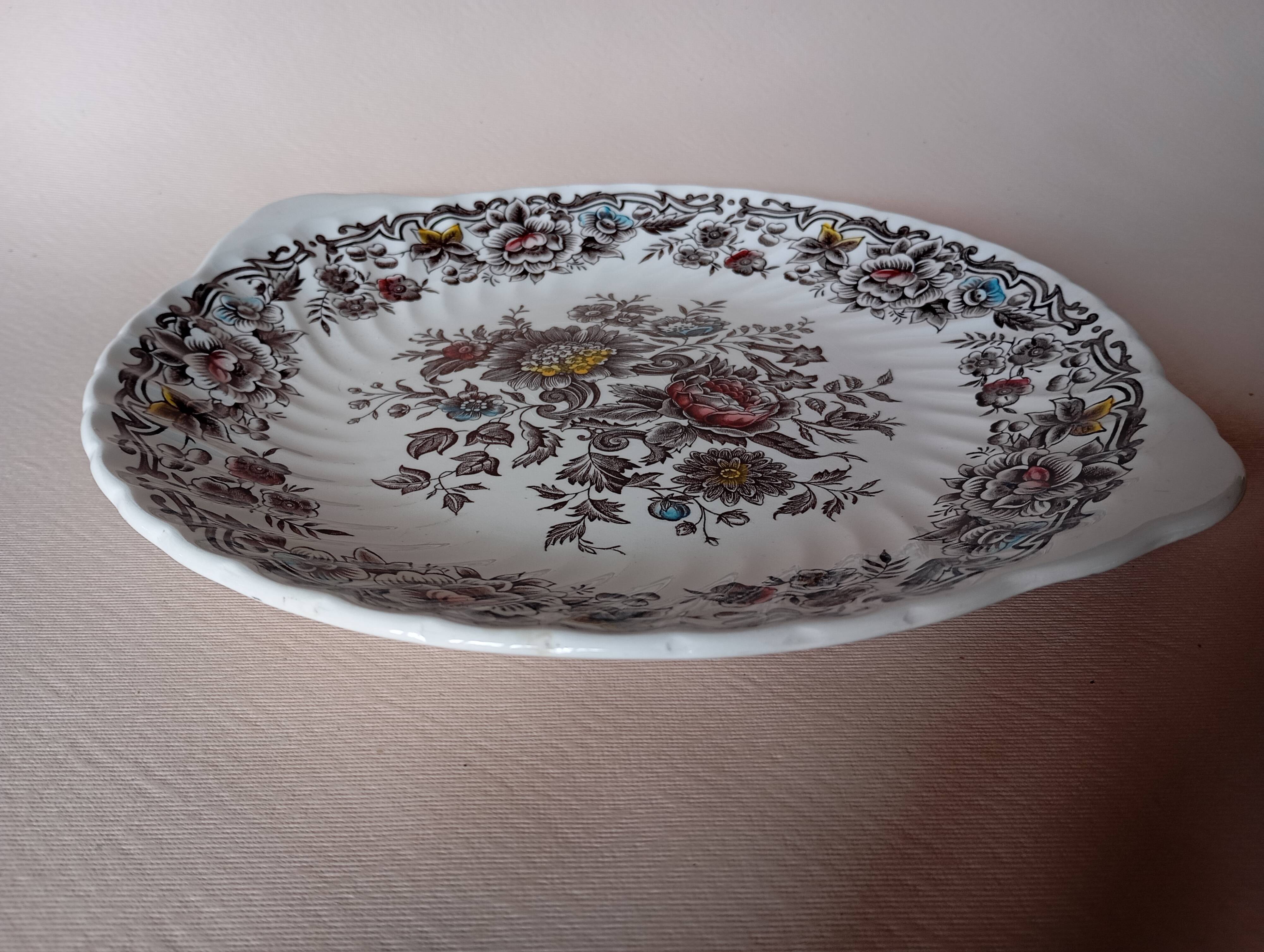 Plat à tarte anglais Ridgway "Clifton"