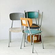 Chaises d'école, ensemble de 4