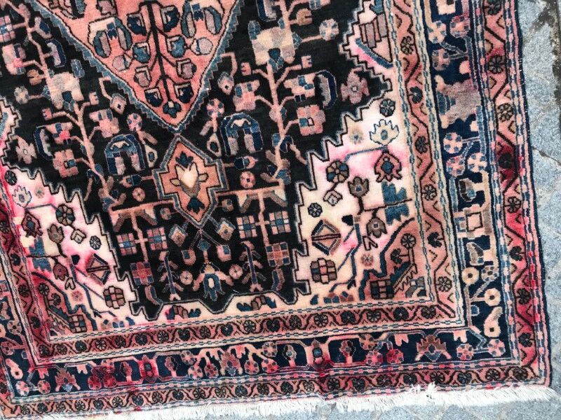 Carpet vintage Persian Hamadan done hand 155 X 262 CM