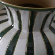 Vase potiche ancienne en céramique 40 cm années 50 signé « PH »