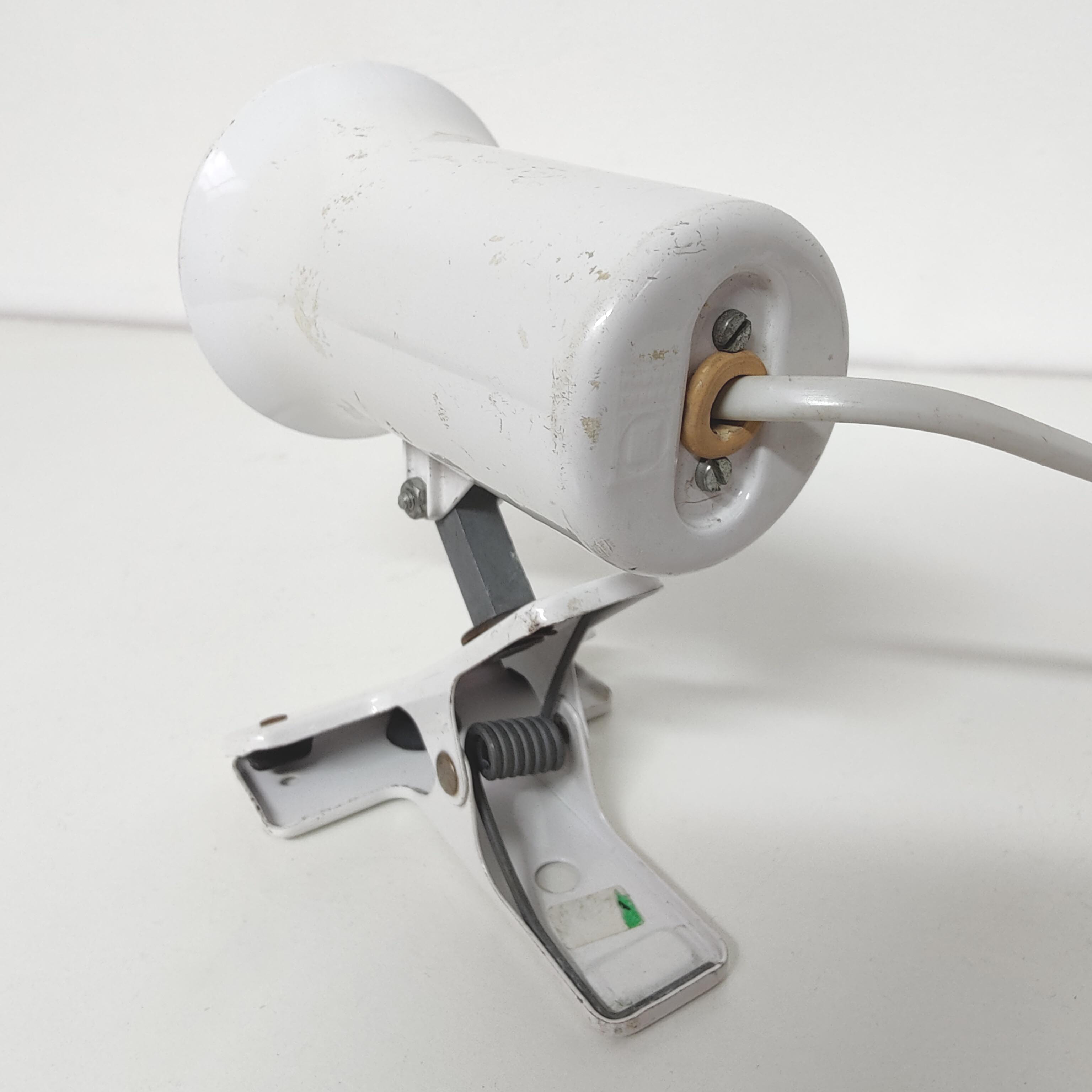 Spot lamp with clip Lita in metal 70s