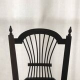 Chaise paillée ancienne de style provençal