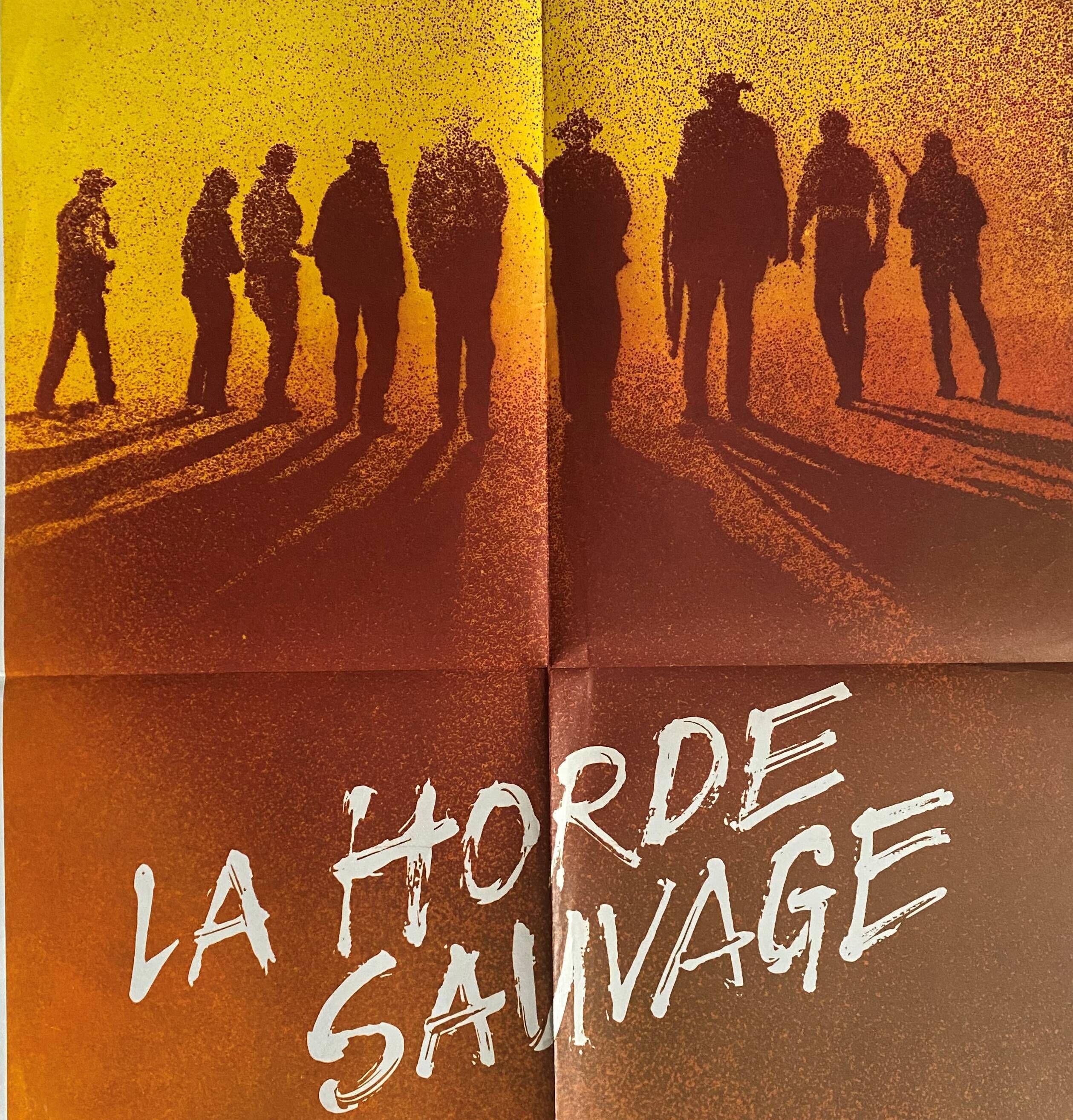 Movie poster "The Wild Horde" Sam Peckinpah 60x80cm 1969