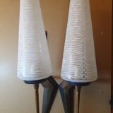 Pair of vintage appliques from Maison Arlus 60s